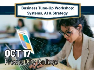 Business Tune-Up Workshop Announcement: Oct 17