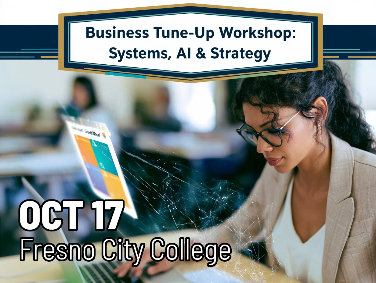 Business Tune-Up Workshop Announcement: Oct 17