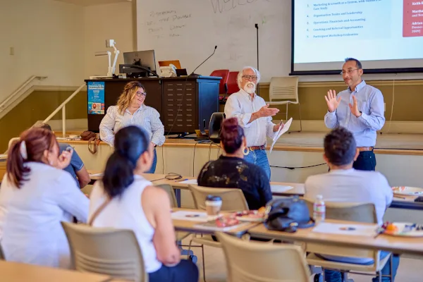 Photo of August business workshop